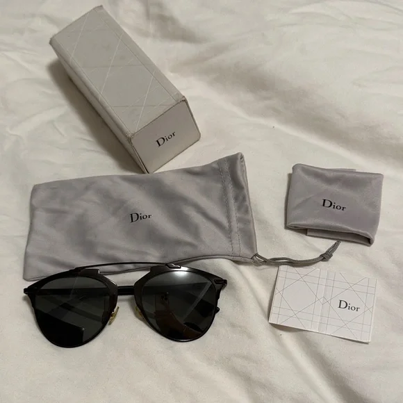 Dior Women's Black Sunglasses - Picture 1 of 1